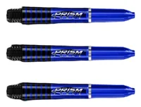 Winmau Shaft Prism Force Short 37 mm, 3 Stück – Blau - Länge: 37 mm