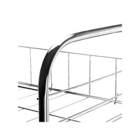 MSV Küchenwagen 26.5 x 68 x 37 cm, Silber - Tiefe: 37 cm - Breite: 26.5 cm - Höhe: 68 cm - Detailmaterial: Stahl - Grundmaterial: Metall