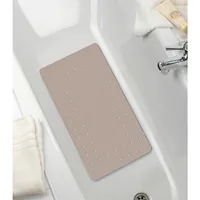 WENKO 23145100 tappetino da bagno e adesivo antiscivolo Tappetino da bagno antiscivolo Grigio talpa