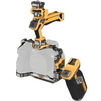 Smallrig Cage Kit HawkLock für Sony 7RV 7IV 7SIII BumbleBee Edition - Detailfarbe: Orange - Schwarz