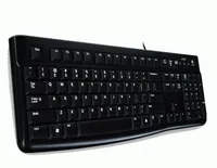 Logitech K120 Tastatur USB QWERTZ Ungarisch Schwarz