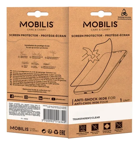 SCREEN PROTECTOR ANTI-SHOCK IK06 - CLEAR FOR ZEBRA MC9400 -