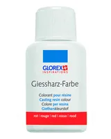 Glorex Farbpigmente Giessharz Farbe 20 ml, Rot - Zubehörart Basteln: Farbpigmente