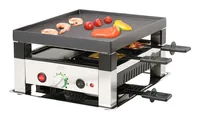 Solis 97760 raclette grill 4 person(s) 1020 W Black, Grey