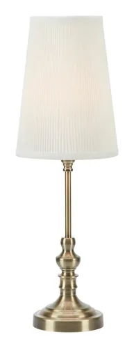 Markslöjd Noble table lamp E27 LED Brass, White