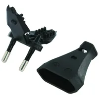 STEFFEN Montagestecker T26  Schwarz 10 Stück - Detailfarbe: Schwarz - Stromanschluss Seite A: T26 - Schalter: Nein - Stromanschluss Seite B: Klemmanschluss - Typ: Montagestecker