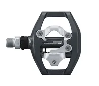 Shimano Hybridpedale PD-EH500 Dunkelgrau - Einsatzbereich: Rennrad - Pedaltyp: Hybridpedale - Farbe: Dunkelgrau - Sportart: Velo