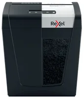 Rexel Aktenvernichter Rexel Secure MC6 P-5, 6 Seiten - Vernichtbare Aktentypen: Büroklammern - Heftklammern - Papier - Schnittart: Partikelschnitt - Sicherheitsstufe: 5 - Schnittausgabe: 2 x 15 mm - Blattkapazität: 6 Seiten - Zufuhrautomatik: Ja