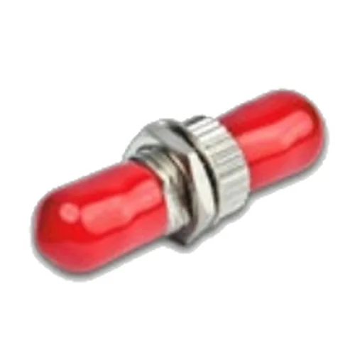 Lightwin LWL-Kupplung Singlemode ST – ST, OS2, Simplex - Detailfarbe: Rot - Faserqualität: OS2 - Glasfaser Ausführung: Simplex - Anschluss LWL 1: ST - Anschluss LWL 2: ST