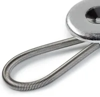 Prym Knopf mit Schlaufe Silber - Verpackungseinheit: 3 Stück - Detailfarbe: Silber - Produkttyp: Knopf