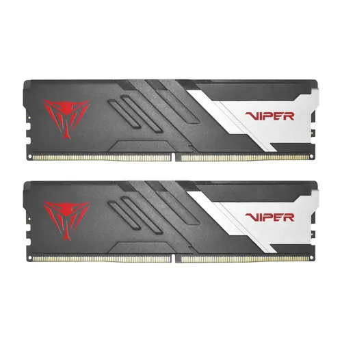DIMM 16 GB DDR5-5600 (2x 8 GB) Dual-Kit (schwarz/weiß, PVV516G560C40K, Viper Venom, INTEL XMP)