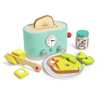 Hape Spiel-Haushaltsgerät Pop-up-Toaster-Set Kling - Kategorie: Küchengeräte - Altersempfehlung ab: 2 Jahren - Material: FSC®-Holz - Kunststoff - Eigenschaften: Keine Eigenschaft - Zertifikate: FSC