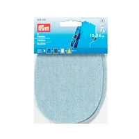 Prym Applikation 10 x 14 cm Hellblau, 2 Stück - Verpackungseinheit: 2 Stück - Detailfarbe: Hellblau - Produkttyp: Applikation