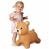 Jamara Hüpftier Bär mit Pumpe
