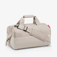 Reisenthel Duffle Bag allrounder M duffel Mix Stone - Breite: 45 cm - Höhe: 33 cm - Tiefe: 30 cm - Volumen: 23 l - Farbe: Hellbraun - Material: Recycled Polyester