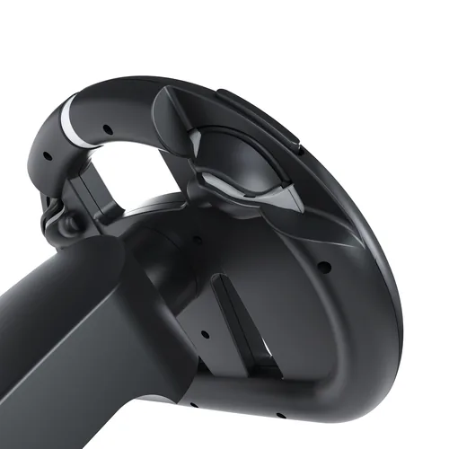 Nacon Faltbares Rad – schwarz [NSW2] - Verbindungsmöglichkeiten: Keine - Plattform: Nintendo Switch 2 - Controller Typ: Lenkrad - Detailfarbe: Grau - Schwarz