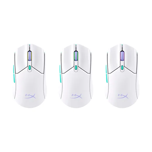 HyperX Pulsefire Haste 2 Core Wireless White Gaming Mouse souris Ambidextre USB Type-A 3600 DPI