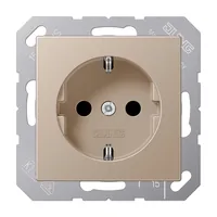 Jung A1520CH SCHUKO Steckdose 16A 250V A champagner