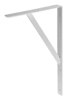 STRUCT Stegkonsole 30 x 20 cm Weiss - Detailfarbe: Weiss - Material: Stahl - Verpackungseinheit: 1 Stück - Oberfläche: lackiert - Produkttyp: Regalträger