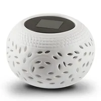 balthasar Solar Outdoor Bowl Weiss - Produkttyp: Windlicht - Betriebsart: Solarbetrieb - Dimmbar: nicht dimmbar - Lampensockel: LED - Lichtfarbe: Warmweiss (WW) - Timerfunktion: Nein