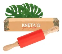 KNETÄ 201110008 rolling pin Silicone, Wood Smooth surface