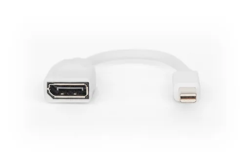 Digitus DB-340405-001-W DisplayPort cable 0,15 m Mini DisplayPort Weiß