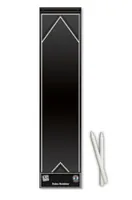 URSUS Kreidetafel Blackboard 4 Stück - Tafelart: Kreidetafel - Breite: 10 cm - Detailfarbe: Schwarz - Weiss - Material: Keine Angabe - Länge: 43 cm - Rahmenmaterial: Keine Angabe