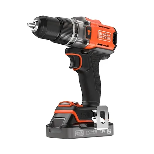 BlackDecker Akku-Schlagbohrschrauber BCD383D1XC 2Ah 18V