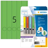 HERMA Ordneretiketten A4 grün 38x297 mm Papier opak 100 St.