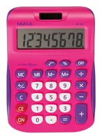 MAUL MJ 550 calculator Pocket Display Pink