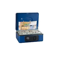 Robert Rieffel Geldkassette Deluxe 2 19.7 x 15.4 x 8.6 cm, Blau - Produkttyp: Geldkassette - Widerstandsfähigkeit: Keine Angabe - Detailfarbe: Blau