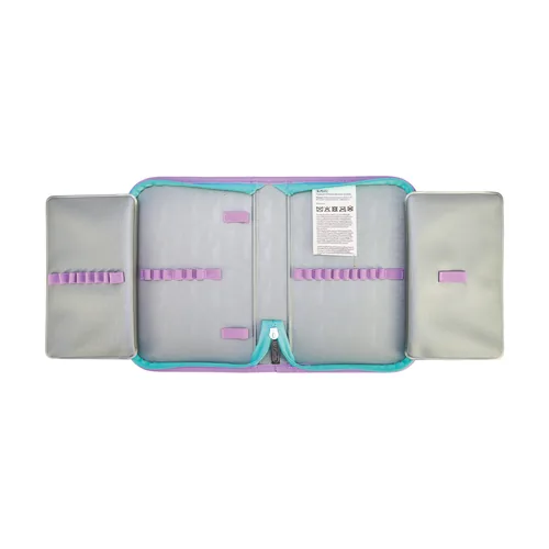 Herlitz Schulthek-Set UltraLight Plus Ocean 16 l - Altersempfehlung ab: 6 Jahren - Wasserabweisend: Ja - Detailfarbe: Pink - Blau - Gewicht: 750 g - Volumen: 16 l - Motiv: Meerestiere