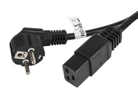 LANBERG Netzkabel-Verlängerung CEE 77->IEC 320 C19 1,8m VDE