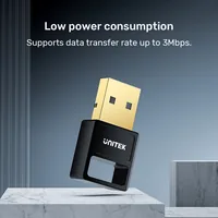 UNITEK BLUETOOTH ADAPTER 5.3 BLE USB-A BLACK