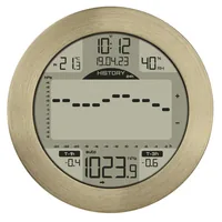 TFA Dostmann Wetterstation Maritime Meteomar Gold - Funktionen: Uhrzeitanzeige - Innentemperatur - Innenluftdruck - Aktuelle Wetterlage - Set: Nein - Typ: Wetterstation