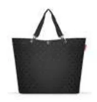 Reisenthel Tasche Shopper XL Glossy Dots Black - Breite: 68 cm - Detailfarbe: Schwarz glanz - Material: Polyester - Höhe: 45.5 cm - Länge: 20 cm