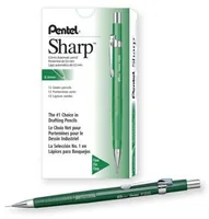 PENTEL Druckbleistift Sharp 0,5mm P205-D grün mit Radiergummi