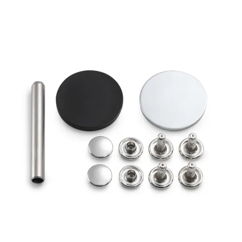 Prym Hohlnieten 4-6 mm, 15 Stück - Material: Messing - Produkttyp: Hohlnieten
