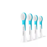 Philips Zahnbürstenkopf Sonicare For Kids HX6034/90 4 Stück - Zahnbürsten-Art: Schallzahnbürste - Verpackungseinheit: 4 Stück