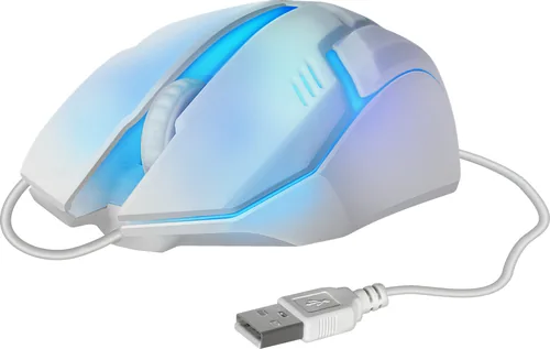 MOUSE DEFENDER CYBER MB-560L WHITE 7-COLORS BACKLIGHT