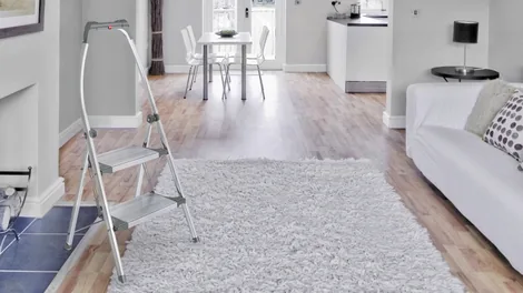 Hailo Klapptritt LivingStep Plus 2 Stufen - Höhe: 127 cm - Belastbarkeit: 150 kg - Produkttyp: Klappleiter - Anzahl Stufen: 2 ×