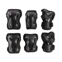 ROLLERBLADE Protektorenset Skate Gear 3 Pack - Körperbereich: Ellbogen - Knie - Hände - Zielgruppe: Herren - Damen - Set: Ja - Farbe: Schwarz - Grösse: XL