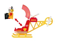 BRIO Feuerwehr Hubschrauber - Kategorie: Fahrzeuge & Anhänger - Altersempfehlung ab: 3 Jahren - Material: Kunststoff - Holz - Eigenschaften: Keine Eigenschaft - Zertifikate: FSC