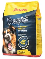 Josera Leckerli Knuspies, 900 g - Snackart: Biscuits - Tierbedürfnis: Gewichtskontrolle - Geschmacksrichtung: Geflügel - Zertifikate: Keine Zertifizierung - Fleischsorte: Geflügel - Ente - Packungsgrösse: 900 g