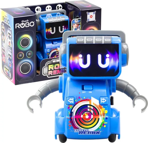Silverlit Lernroboter Robo Remix, 9 x 11 x 6 cm, Assortiert - Roboterart: Bildungsfördernder Roboter - Produktkategorie: Roboter - Altersempfehlung ab: 5 Jahren