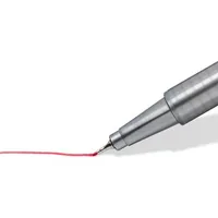 Staedtler Fineliner Triplus 334 0.3 mm, Altrosa - Strichstärke: 0.3 mm - Set: Nein - Verpackungseinheit: 1 Stück - Eigenschaft-Stift: Auswaschbar aus Kleidung - Anwender: Schule - Kreativbedarf - Büro - Erwachsene - Kinder - Fasermaler & Fineliner Art: Fi