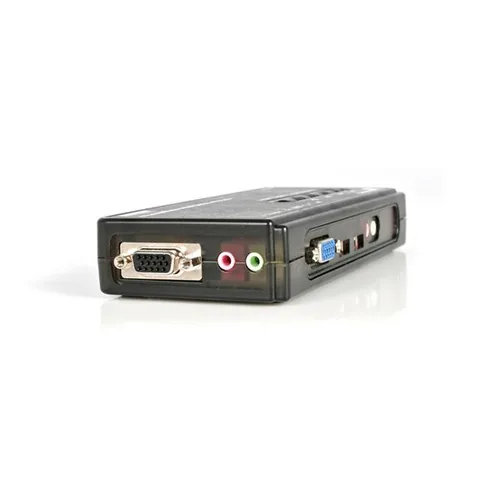 StarTech.com 4 Port VGA / USB KVM Switch inkl. Kabel und Audio