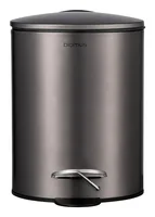 Blomus TUBO 3 L Round Plastic, Steel Brown, Metallic