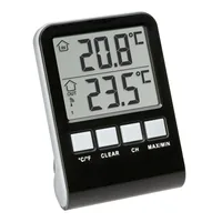 TFA Dostmann Funk-Thermometer PALMA, für Pool - Detailfarbe: Schwarz - Anwendungsbereich: Teich - Schwimmbad - Pool - Typ: Thermometer