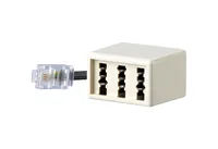 BTR NETCOM 130450440101-E telephone splitter White